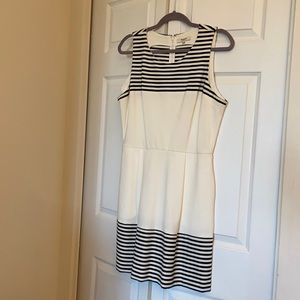 Madewell Black and White Dress, size Large